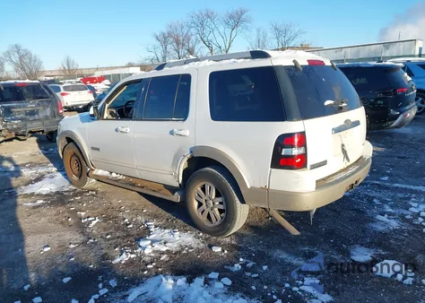 2007 Ford Explorer Eddie Bauer z USA, uszkodzony, nr VIN 1FMEU74E67UB42960